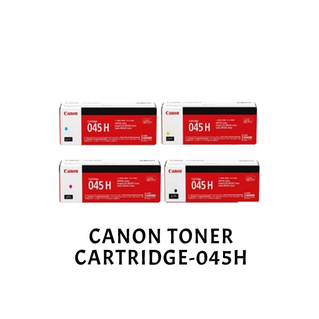[ORIGINAL] Canon Toner Cartridge 045 / 045H Black Cyan Magenta Yellow