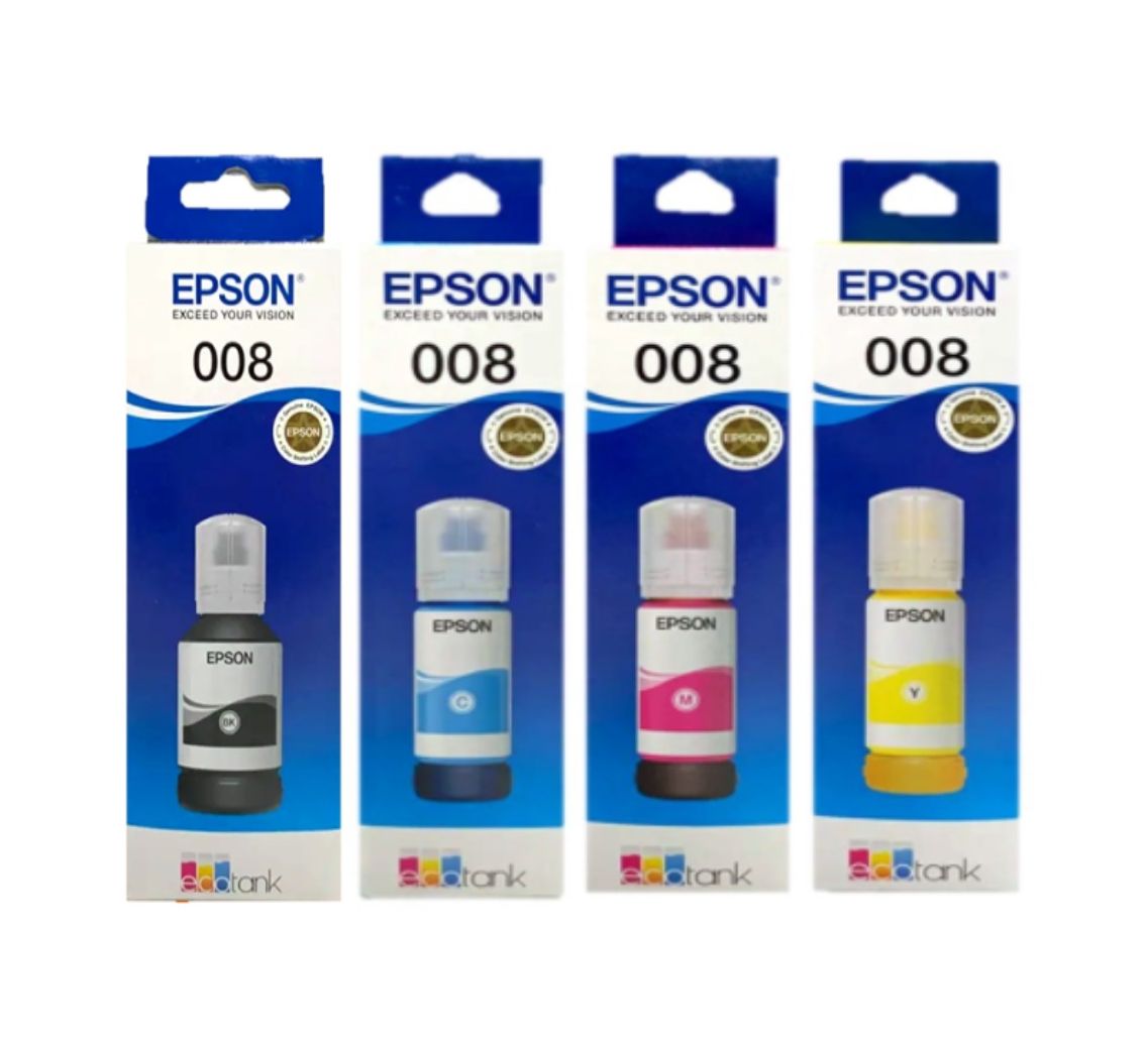 [ORIGINAL] Epson Ink Cartridge 008 Black Cyan Magenta Yellow C13T06G100 C13T06G200 C13T06G300 C13T06G400