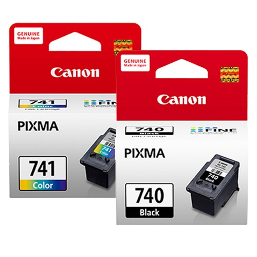 [ORIGINAL] Canon Ink Cartridges PG-740/PG-740XL Black & CL-741/CL-741XL Color
