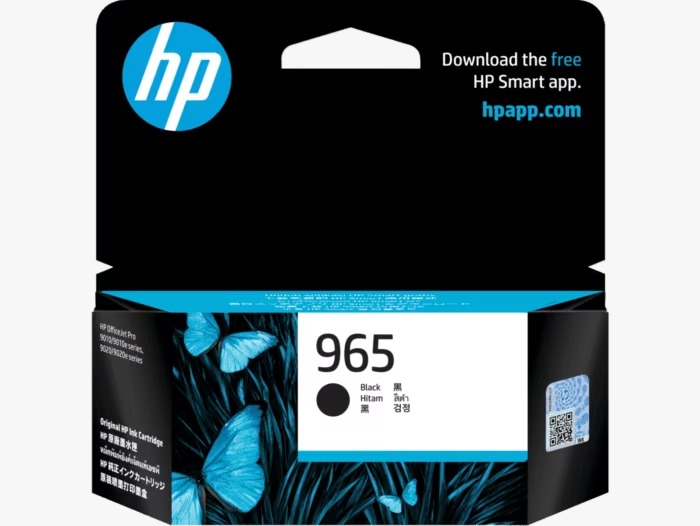 [Original] HP Ink Cartridge HP 965/965XL Black Cyan Magenta Yellow 