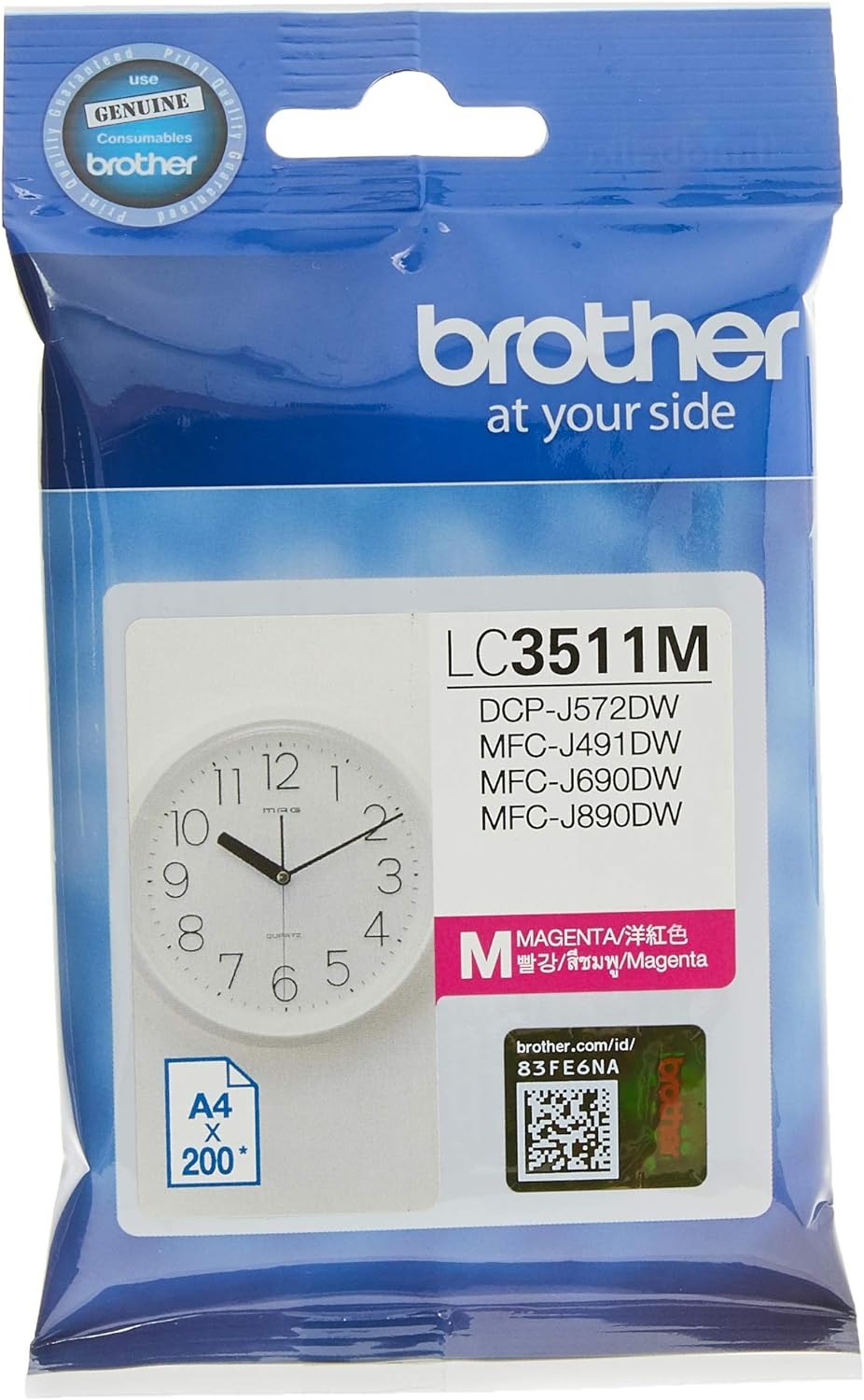 [ORIGINAL] BROTHER Ink Cartridge LC3511  Black Cyan Magenta Yellow