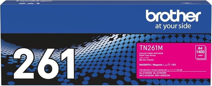 [ORIGINAL] Brother Toner Cartridge TN-261 / TN-265  Black Cyan Magenta Yellow & Drum DR-261CL