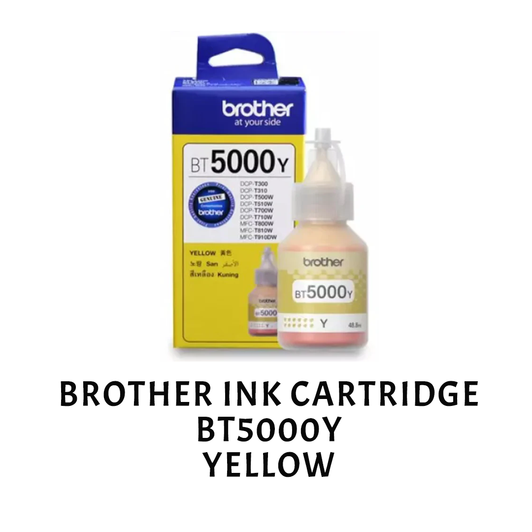 [ORIGINAL] BROTHER Ink Cartridge BTD60BK & BT5000 Cyan Magenta Yellow
