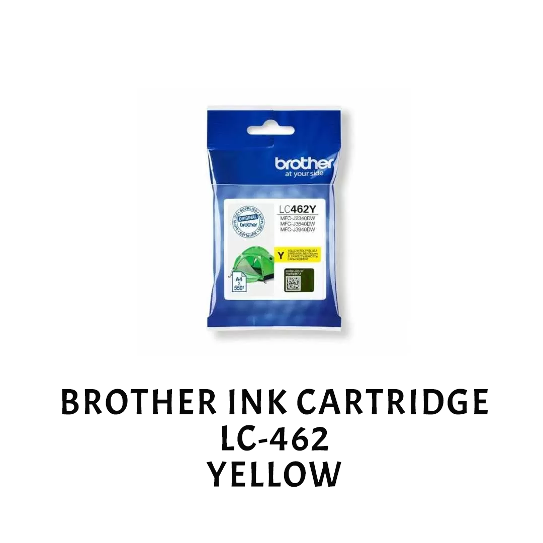 [ORIGINAL] Brother LC462 Black Cyan Magenta Yellow Ink Cartridge