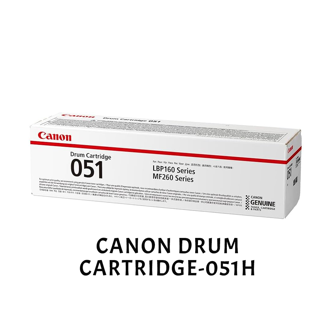 [ORIGINAL] Canon Toner Cartridge 051 / 051H & 051 Drum