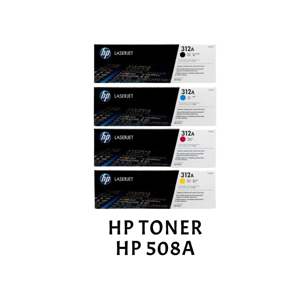 [ORIGINAL] HP Toner Cartridge 312A / 312X Black Cyan Yellow Magenta CF380A CF380X CF381A CF382A CF383A