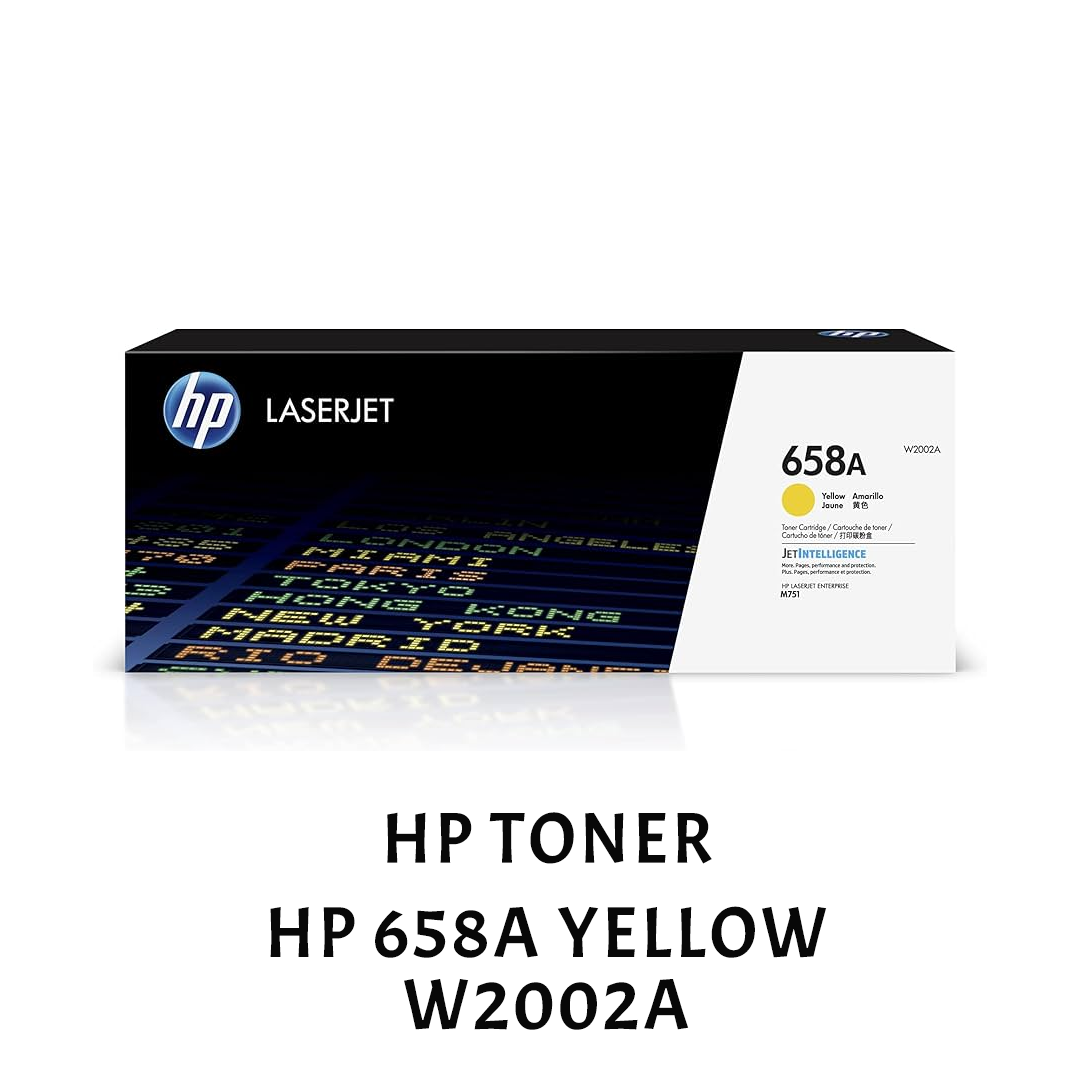 [ORIGINAL] HP Toner HP 658A Black Cyan Magenta Yellow W2000A W2001A W2002A W2003A