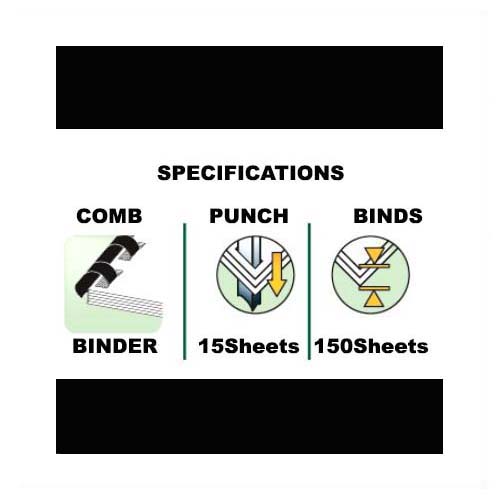 Fellowes Star+ 150  Binder  – Local Stock - 2 Year Carry-in Warranty