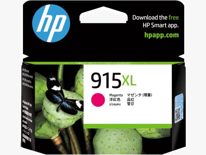 HP 915 / 915XL Black Cyan Magenta Yellow Ink Cartridge [ORIGINAL]