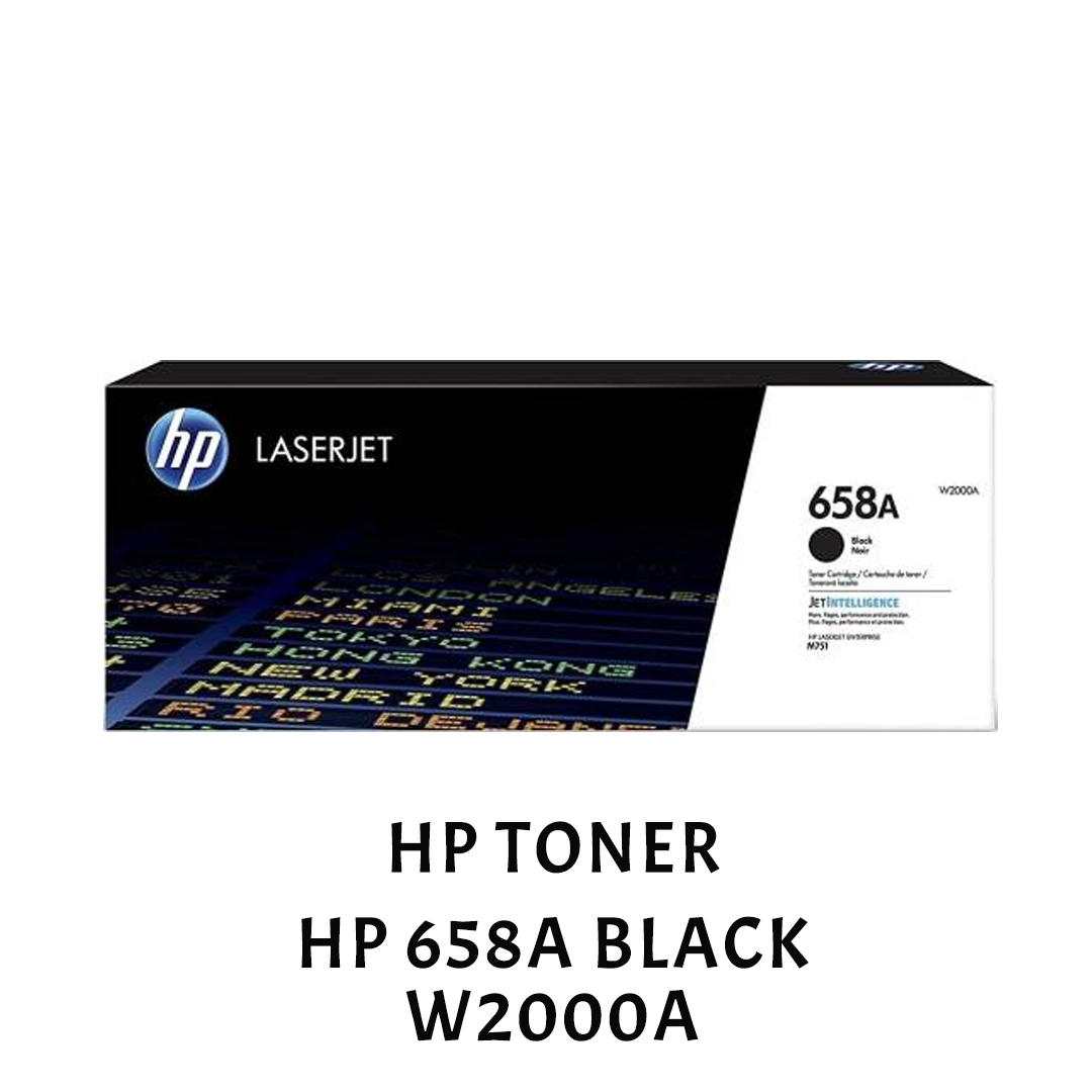 [ORIGINAL] HP Toner HP 658A Black Cyan Magenta Yellow W2000A W2001A W2002A W2003A