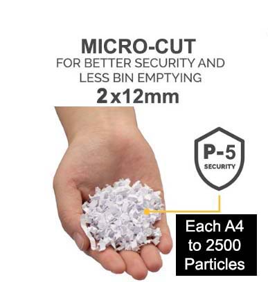Fellowes AutoMax™ 600M Micro Cut Shredder
