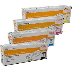 [ORIGINAL] Oki Pro1040/1050 Toner Cartridge 46844011 (Black) 46844012 (Cyan) 46844013 (Magenta) 46844014 (Yellow)