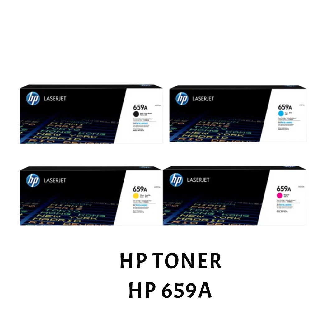 [ORIGINAL] HP Toner HP 659X Black Cyan Magenta Yellow W2010X W2011X W2012X W2013X