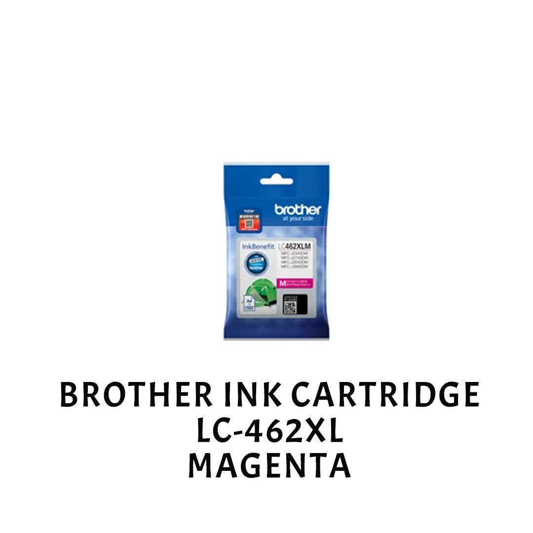 [ORIGINAL] Brother Ink Cartridge LC-462XL LC 462XL Black Cyan Magenta Yellow