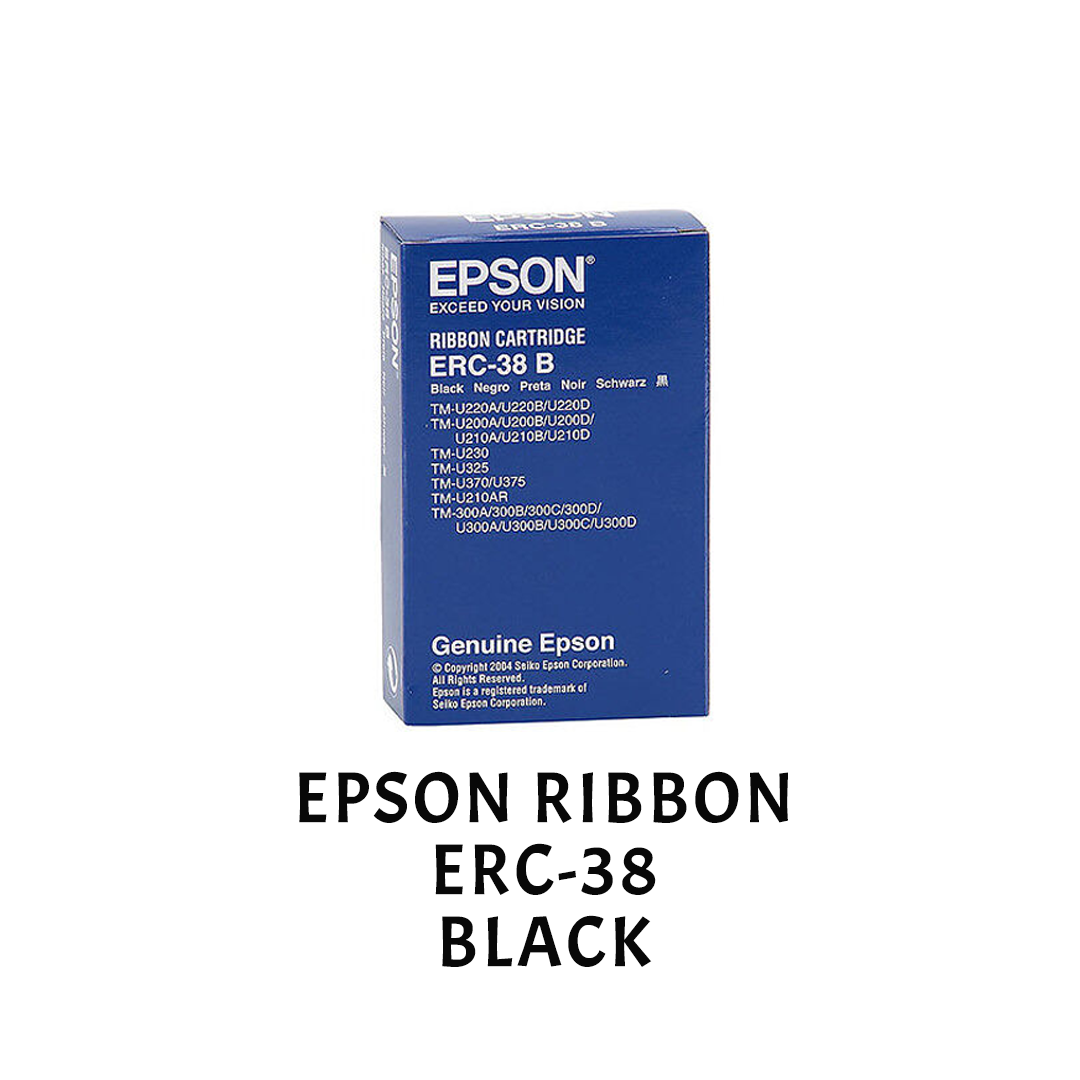 [ORIGINAL] EPSON Ribbon Cartridge ERC-38 Black