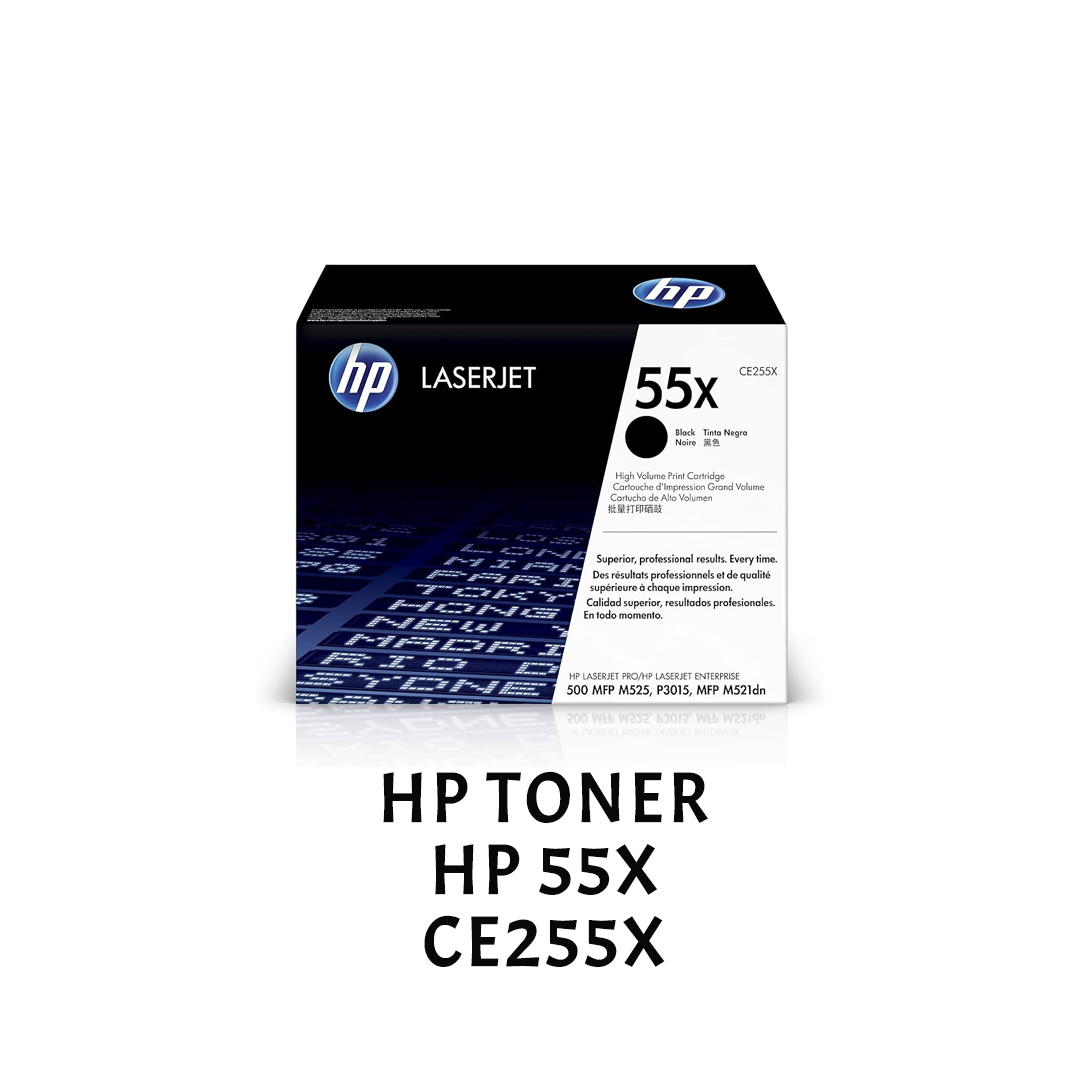 [ORIGINAL] HP Toner Cartridge 55A / 55X BLACK CE255A CE255X