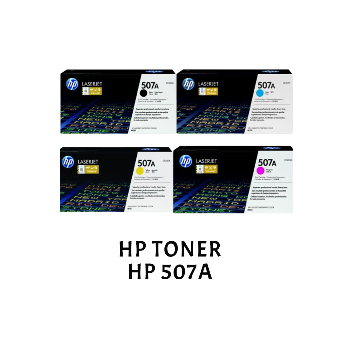 [ORIGINAL] HP Toner Cartridge 507A / 507X Black Cyan Magenta Yellow CE400X CE400A CE401A CE402A CE403A