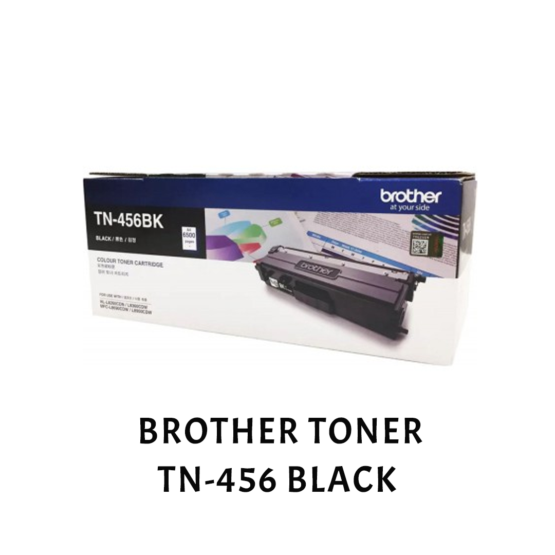 [ORIGINAL] Brother Toner TN-456 TN456 Black Cyan Magenta Yellow