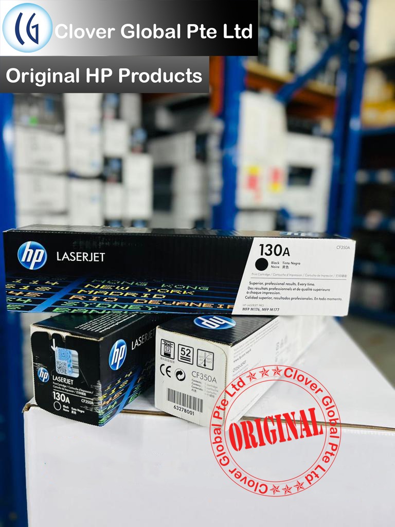 [ORIGINAL] HP Toner Cartridge 130A Black Cyan Magenta Yellow CF350A CF351A CF352A CF353A