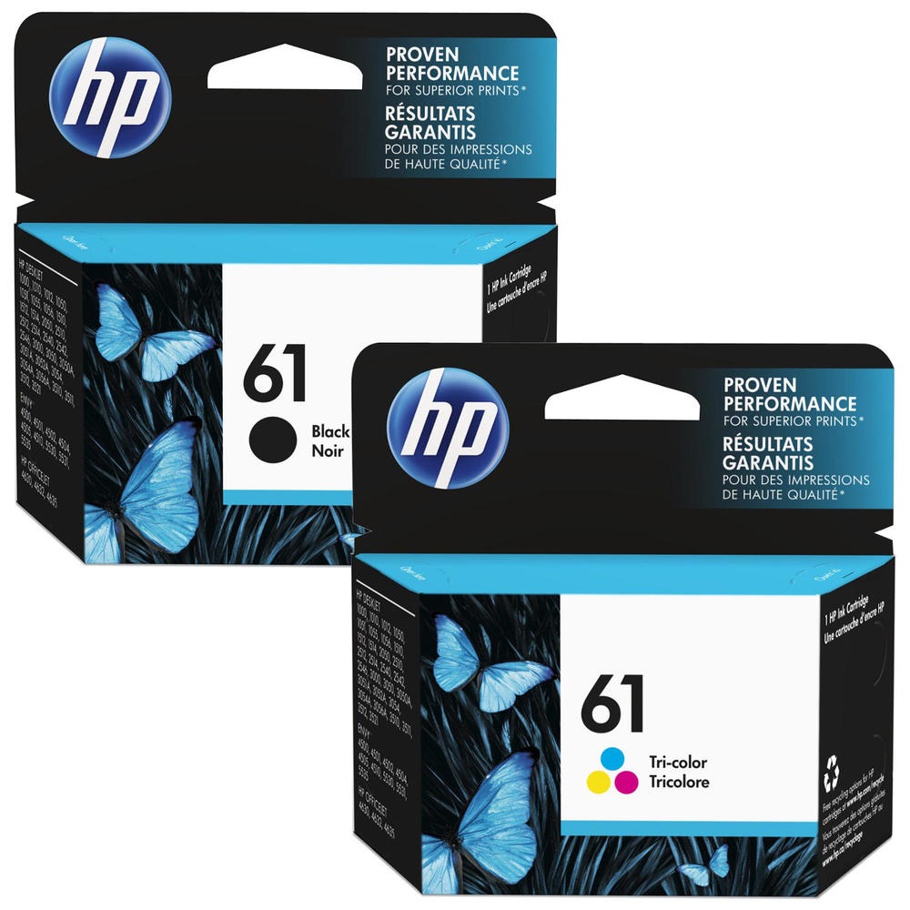[ORIGINAL] HP Ink Cartridge HP 61/61XL Black & Tri-color CH561WA CH562WA CH563WA CH564WA