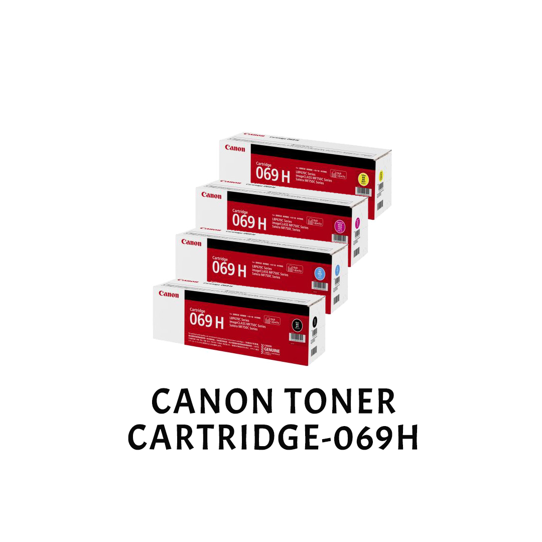 [ORIGINAL] Canon Toner Cartridge 069H Black Cyan Magenta Yellow