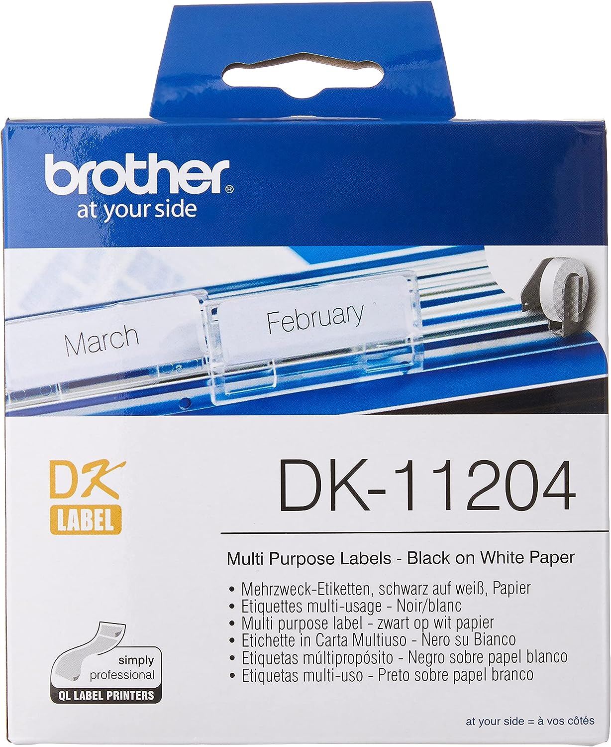 [ORIGINAL] Brother DK-11204 DK11204 DK 11204 Label Roll