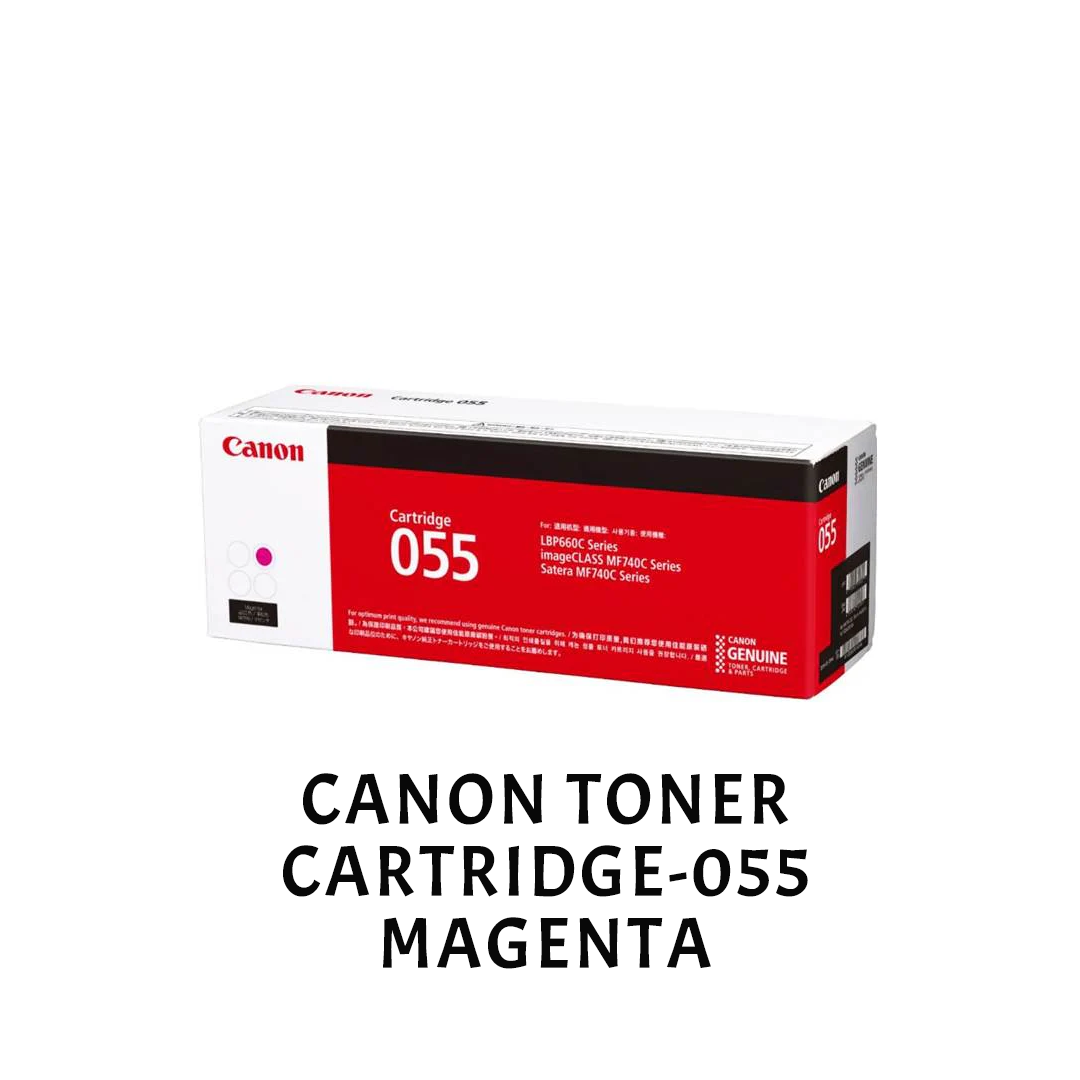 [ORIGINAL] Canon Toner Cartridge 055 Black Cyan Magenta Yellow