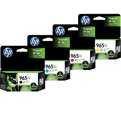 [Original] HP Ink Cartridge HP 965/965XL Black Cyan Magenta Yellow 