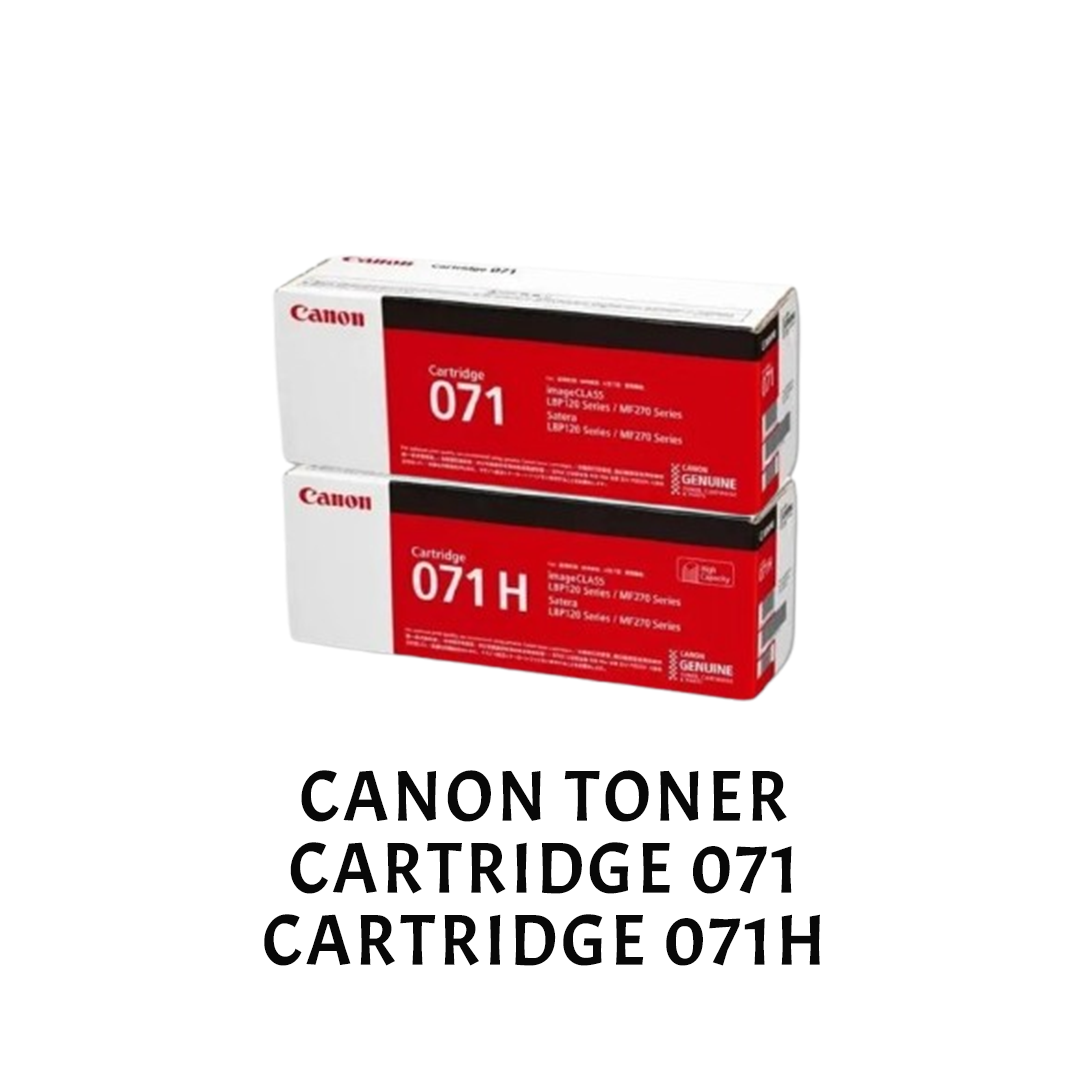 [ORIGINAL] Canon Toner Cartridge 071 / 071H