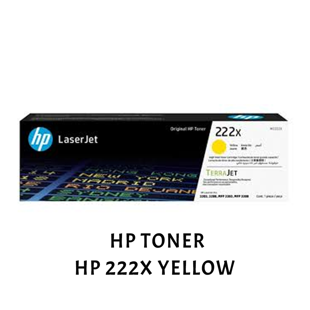 [ORIGINAL] HP Toner Cartridge 222X Black Cyan Magenta Yellow W2220X W2221X W2222X W2223X