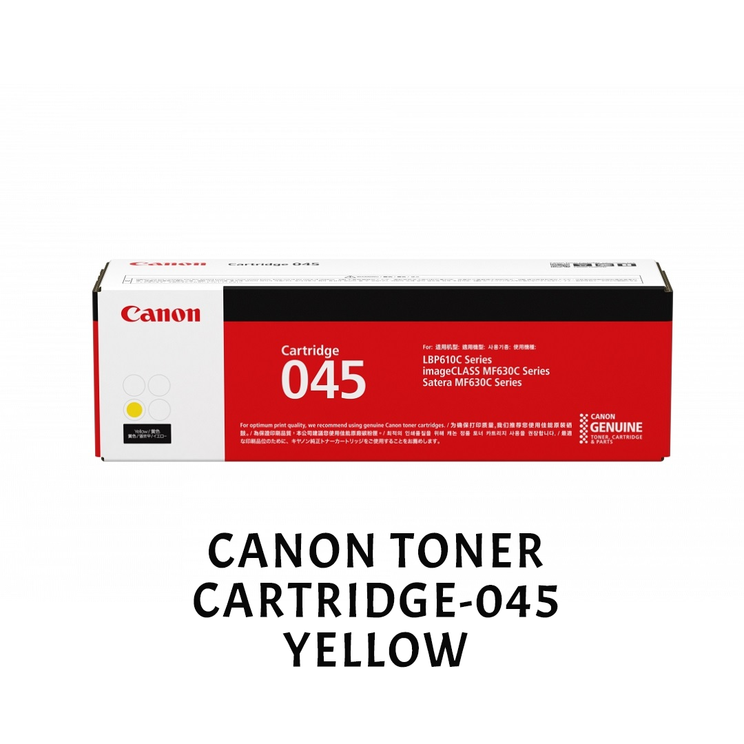 [ORIGINAL] Canon Toner Cartridge 045 / 045H Black Cyan Magenta Yellow