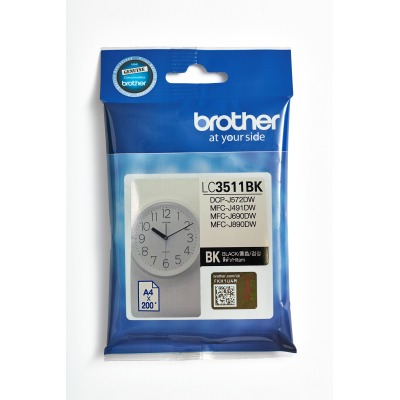[ORIGINAL] BROTHER Ink Cartridge LC3511  Black Cyan Magenta Yellow