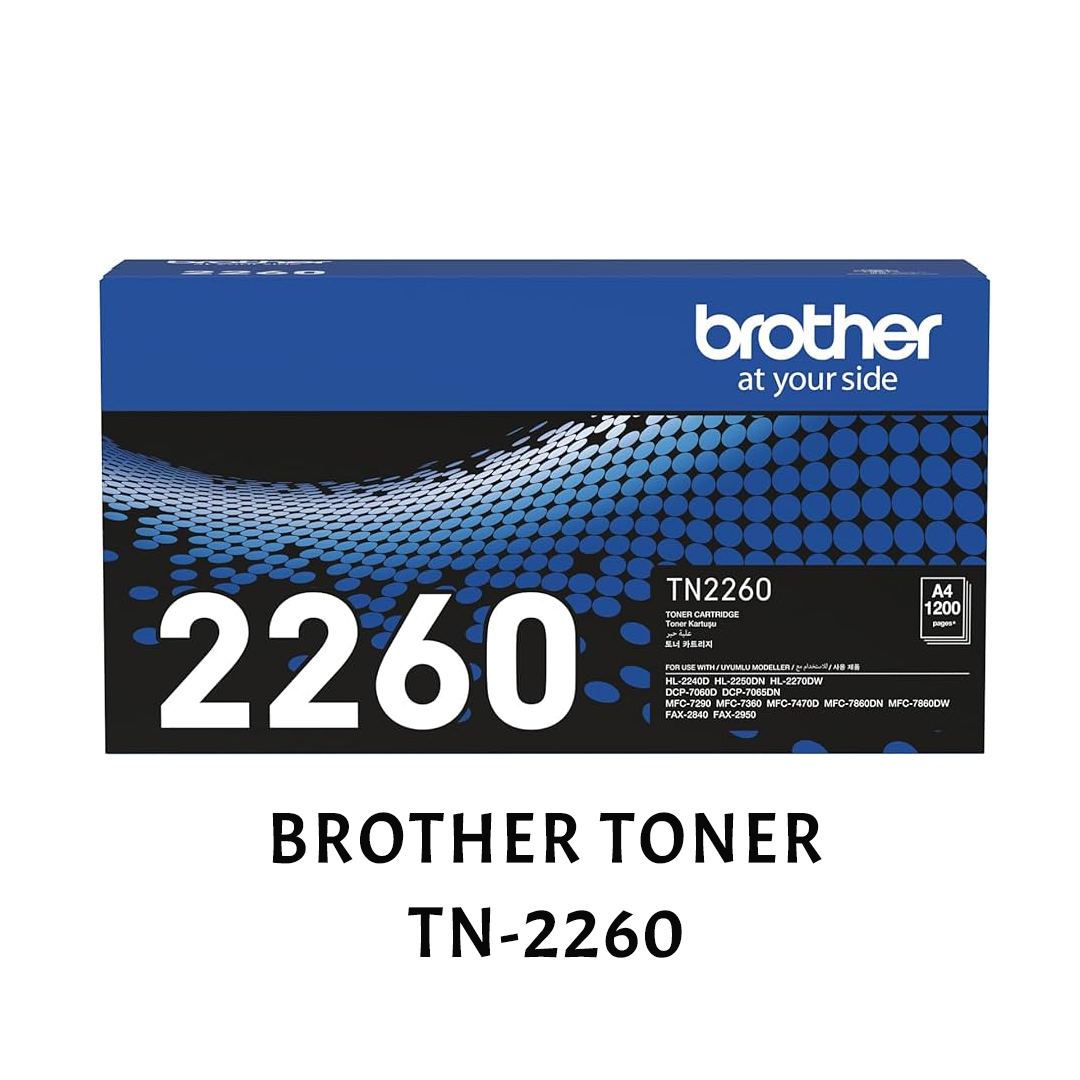 [ORIGINAL] Brother Toner Cartridge  TN-2260 TN 2260 TN-2280 TN 2280 DR-2255 DR 2255