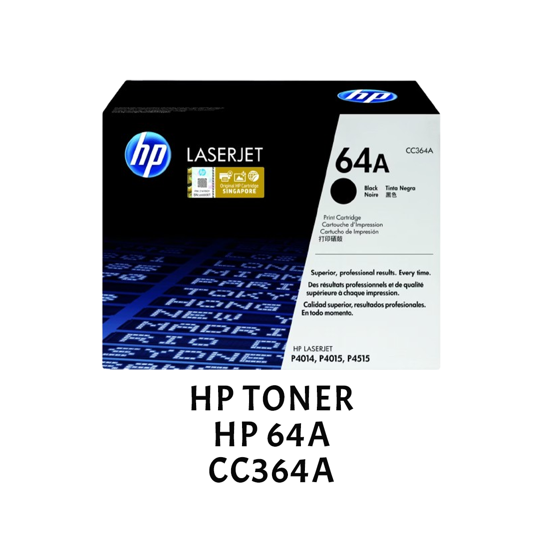 [ORIGINAL] HP Toner Cartridge 64A Black CC364A