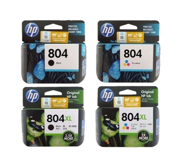 [ORIGINAL] HP Ink Cartridge HP 804/804XL Black Tri-color