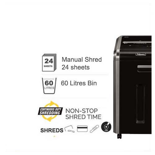 Fellowes Powershred 225Ci  Cross Cut Paper shredder