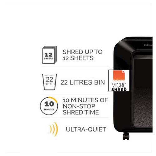 Fellowes LX 201  Micro-Cut Paper shredder