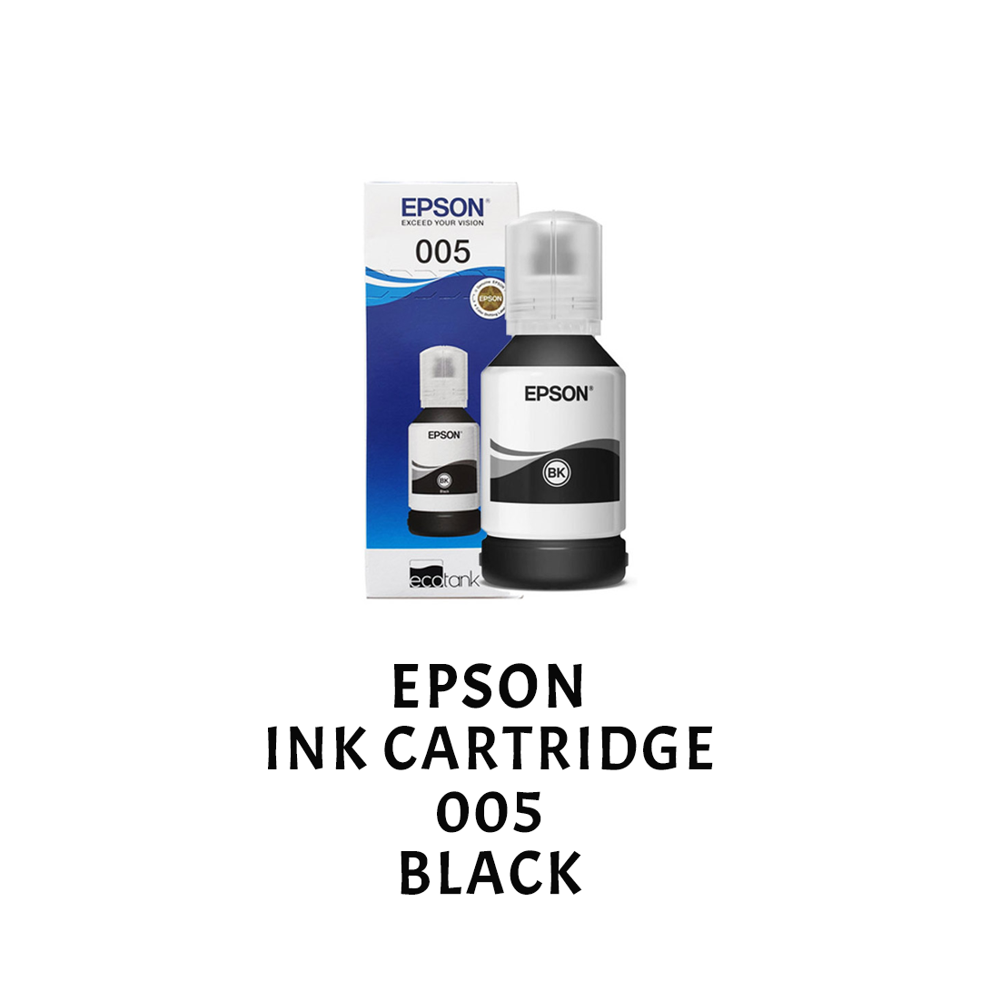 [ORIGINAL] EPSON Ink Cartridge 005 / C13T03Q100 Black