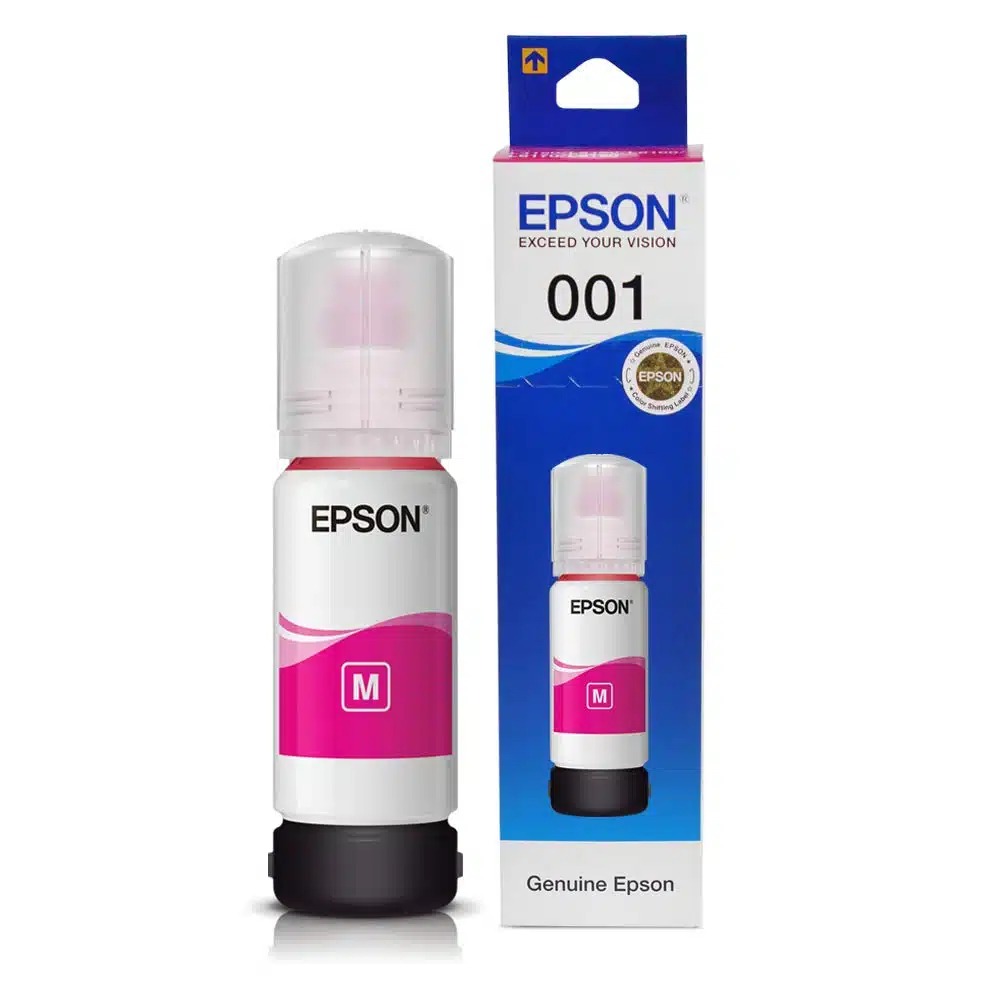 Epson Ink bottle 003 / C13T00V100 Black / C13T00V200 Cyan / C13T00V300 Magenta / C13T00V400 Yellow [ORIGINAL]