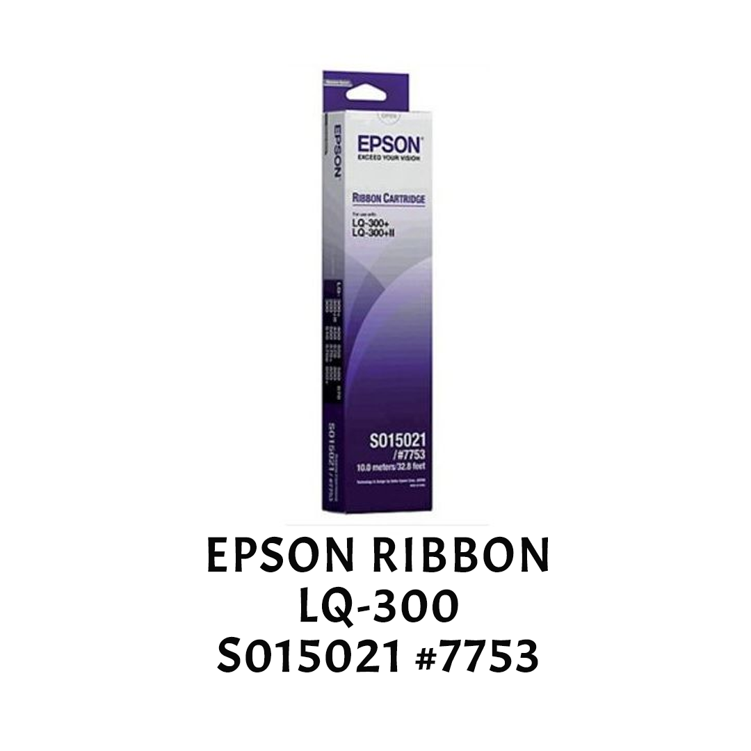[ORIGINAL] EPSON Ribbon Cartridge LQ-300 #7753 S015506