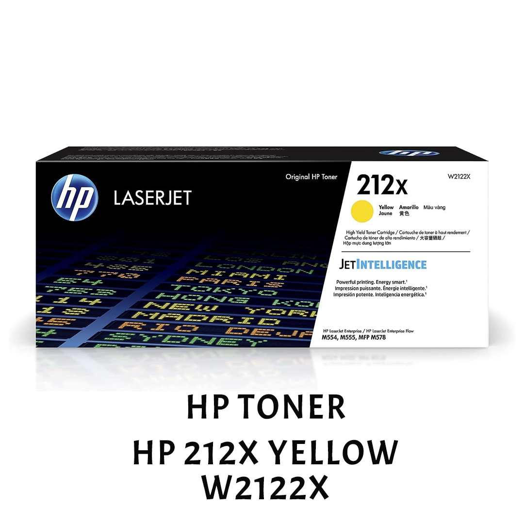 [ORIGINAL] HP Toner Cartridge 212X Black Cyan Magenta Yellow W2120X W2121X W2122X W2123X