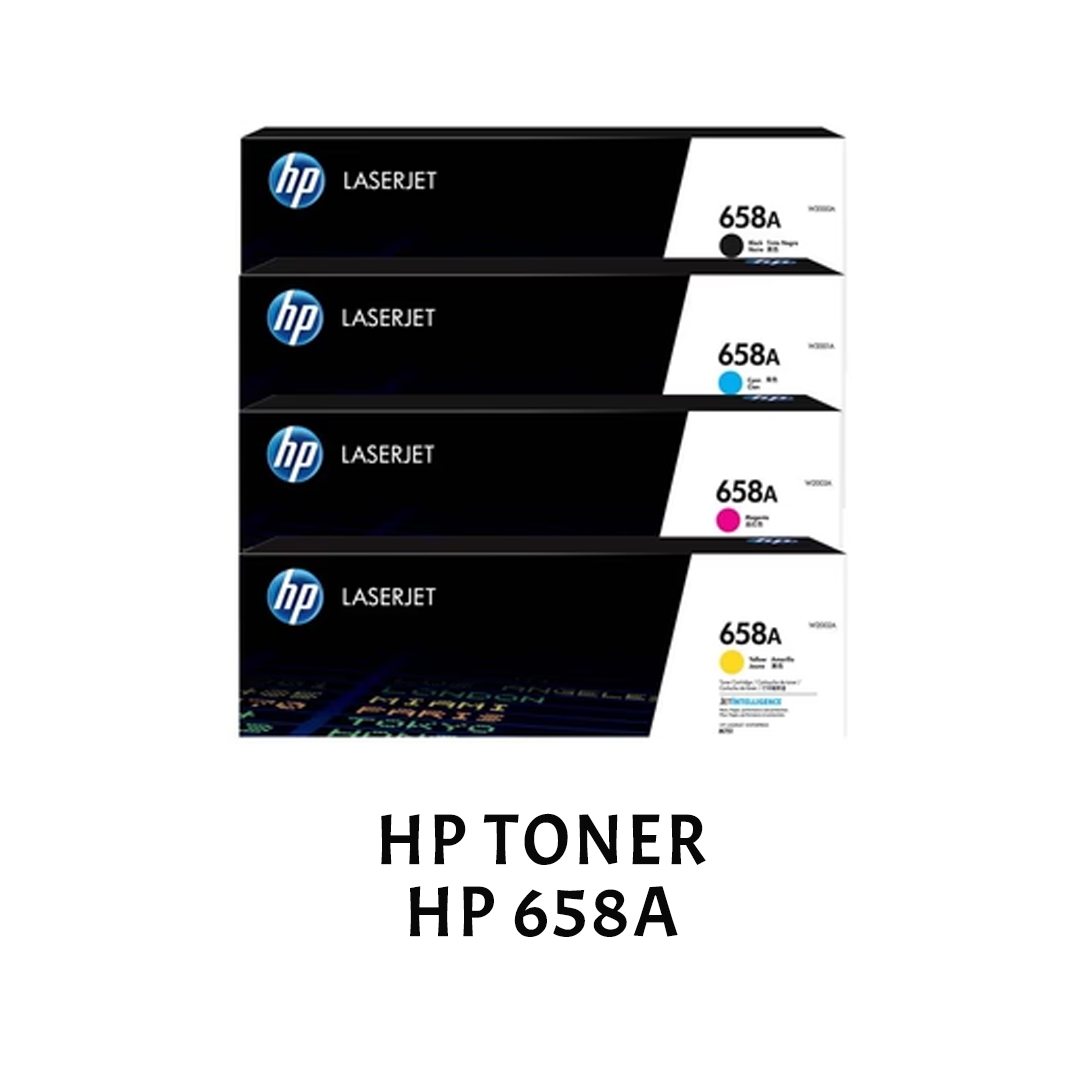 [ORIGINAL] HP Toner HP 658A Black Cyan Magenta Yellow W2000A W2001A W2002A W2003A
