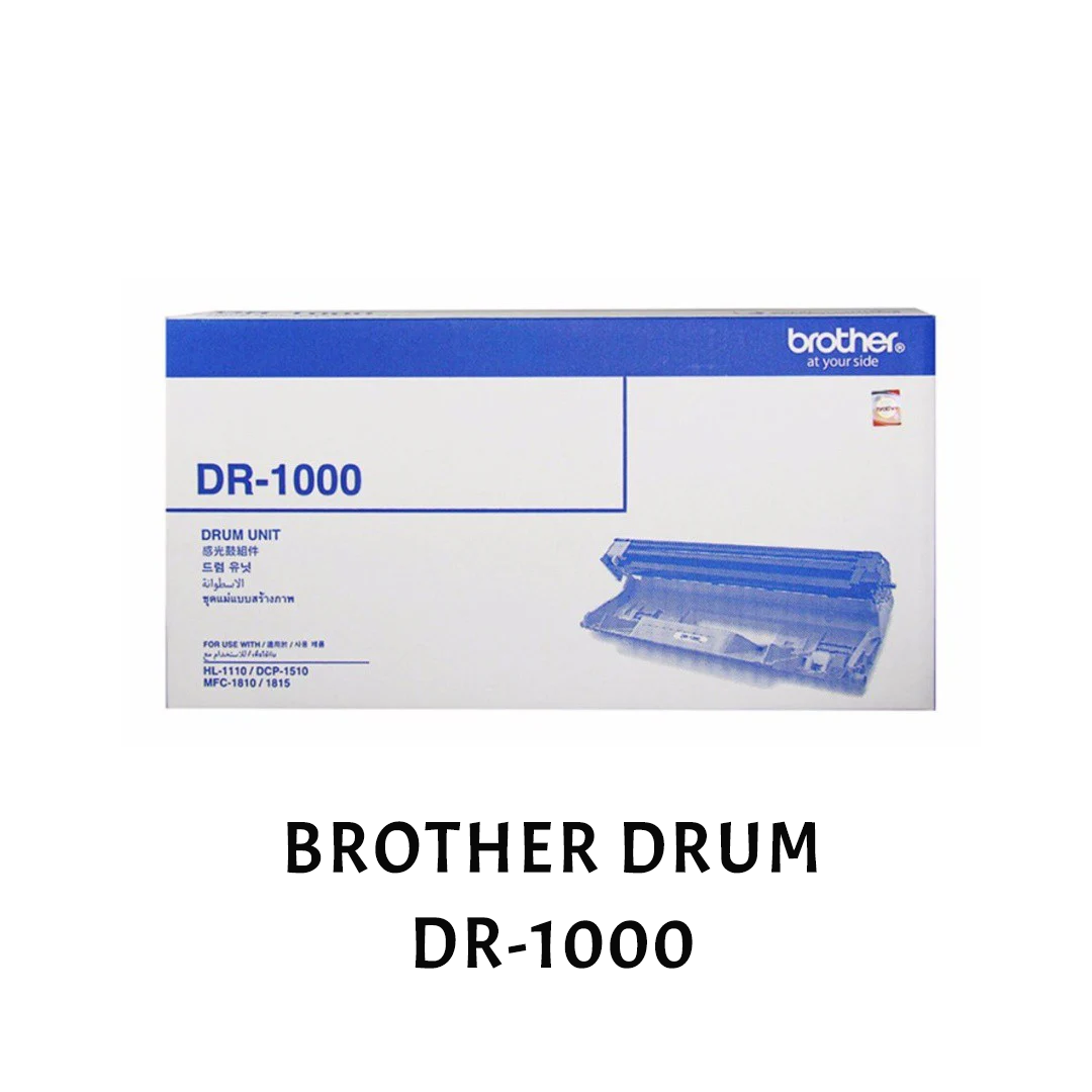 [ORIGINAL] Brother Toner Cartridge TN-1000 & Drum DR-1000