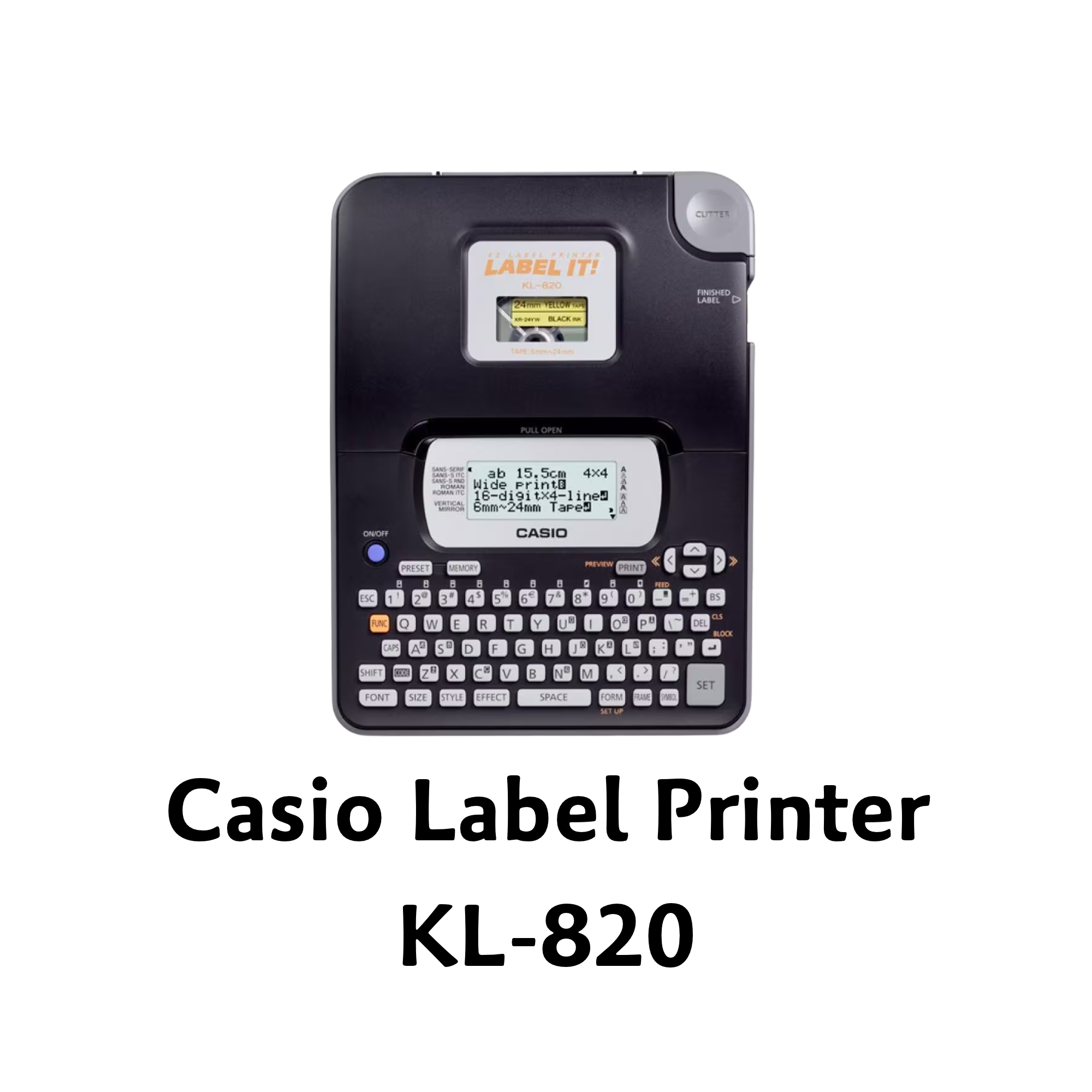 [ORIGINAL] Casio KL-820 Label Printer