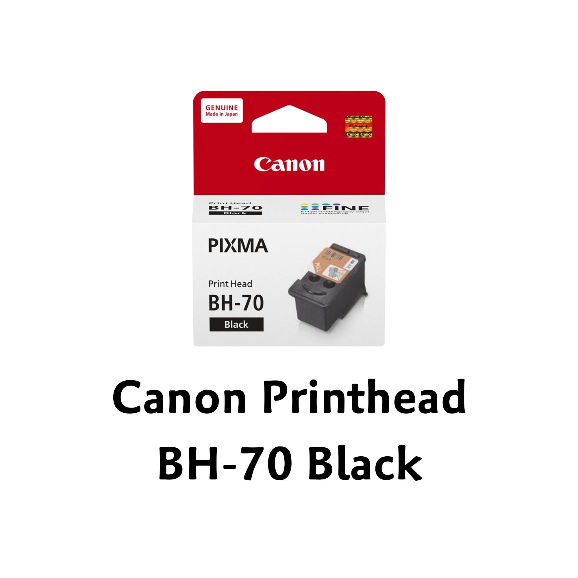 [ORIGINAL] Canon BH-70 / CH-70 Black & Color Printhead Cartridge