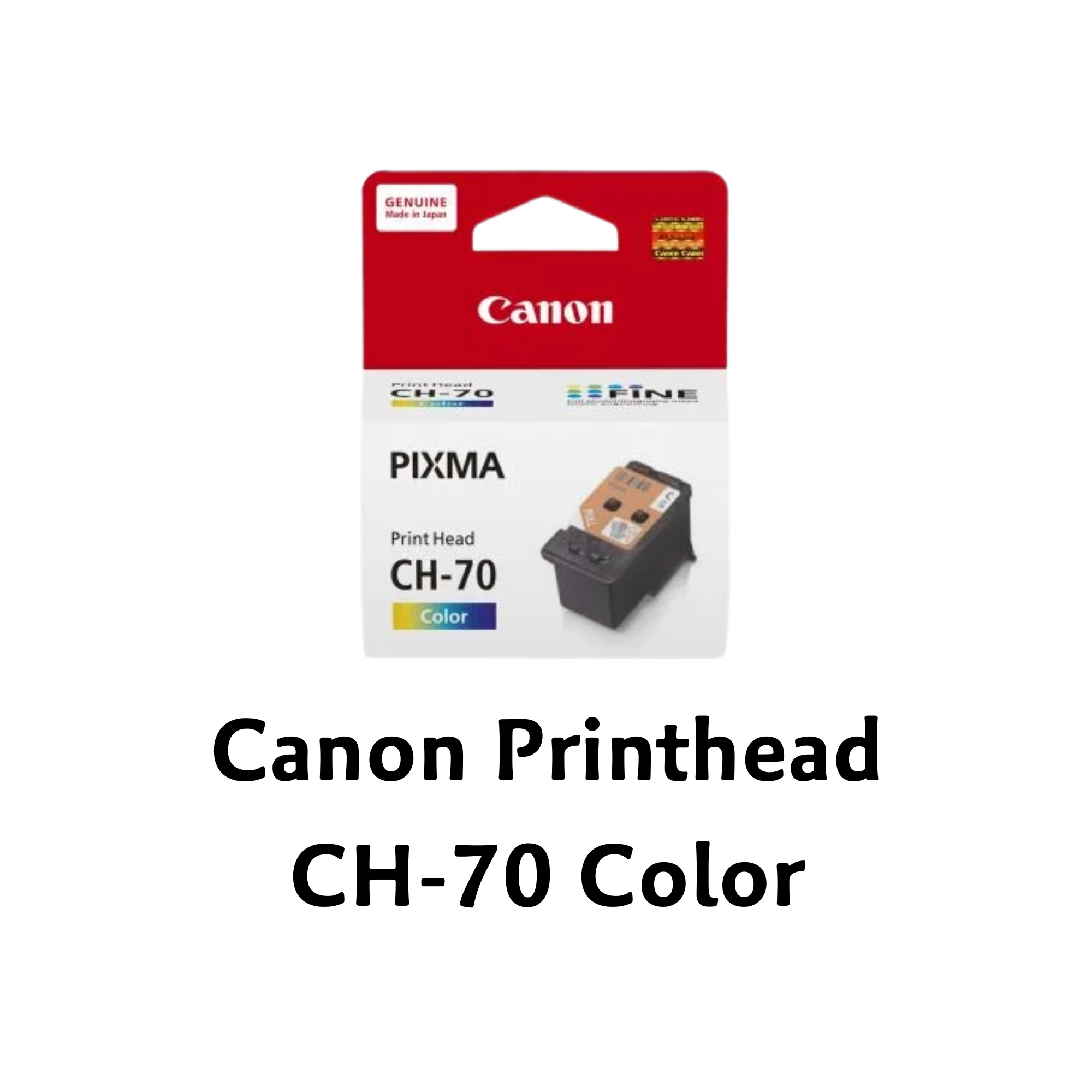 [ORIGINAL] Canon BH-70 / CH-70 Black & Color Printhead Cartridge