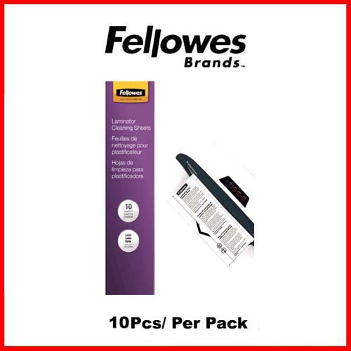 Fellowes Cleaning Sheets and Pouch