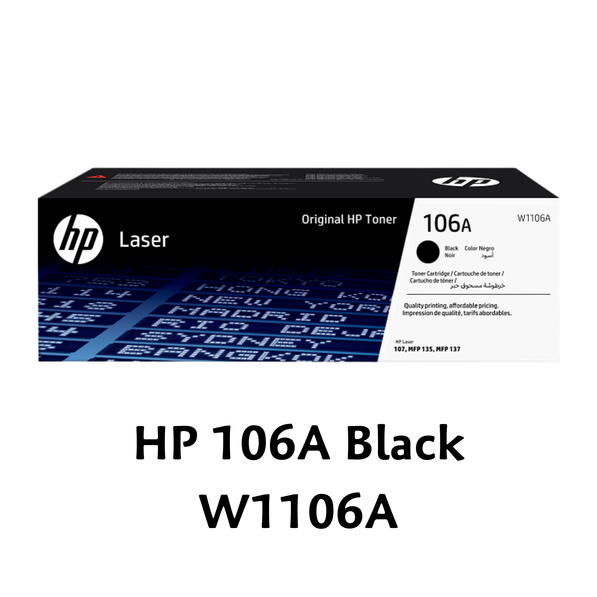 [ORIGINAL] HP 106A Toner Cartridge
