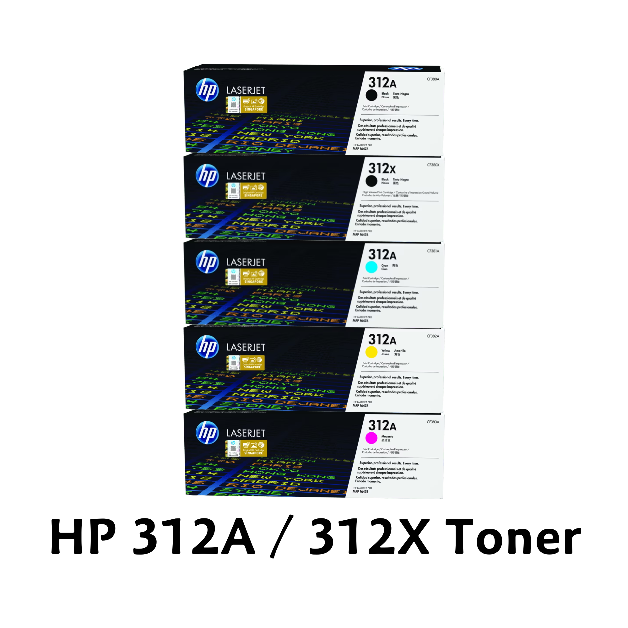 [ORIGINAL] HP 312A / 312X Toner Cartridge