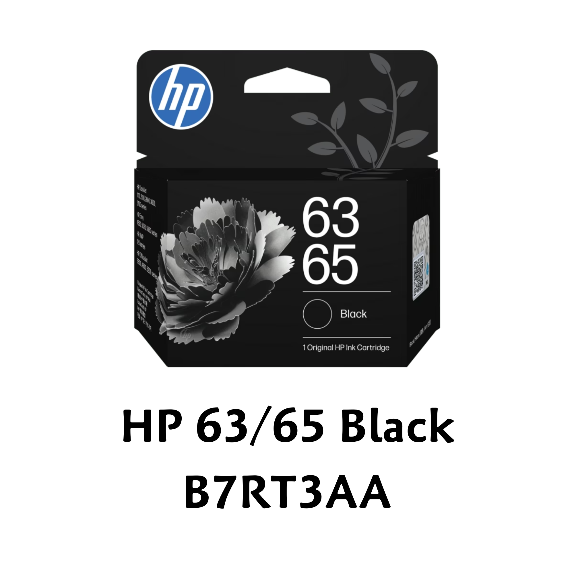 [ORIGINAL] HP 63/65 Black Ink Cartridge